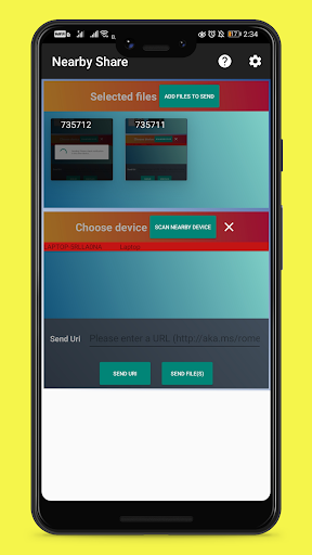 Nearby Share For Windows 10/11 ekran görüntüsü