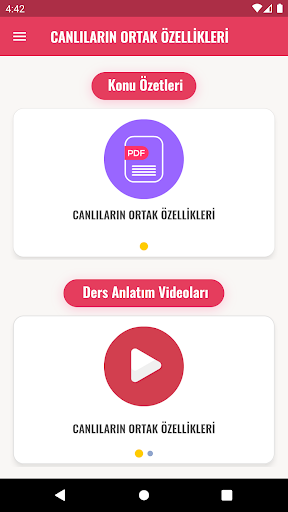 Dersler Cepte ekran görüntüsü