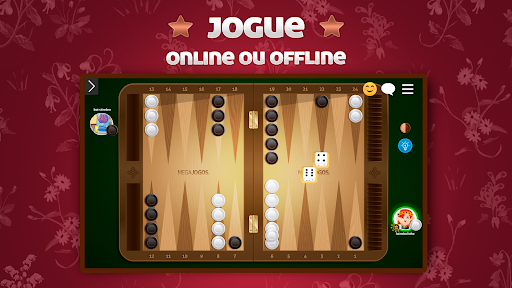 Gamão MegaJogos: Tabuleiro ekran görüntüsü
