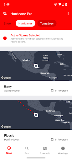 My Hurricane Tracker & Alerts ekran görüntüsü