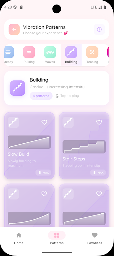 Vibrator Bloom - Massage App ekran görüntüsü