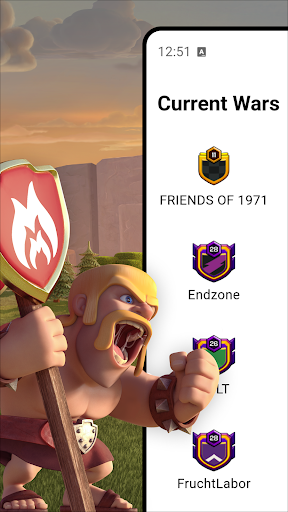 War Report for Clash of Clans ekran görüntüsü