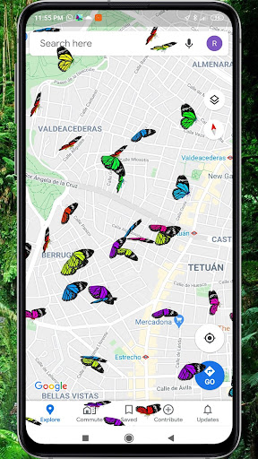 Butterflies on Screen (Prank) ekran görüntüsü