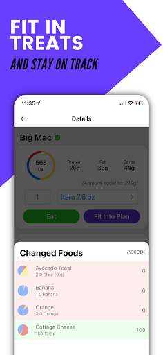 Prospre: Macro Meal Planner ekran görüntüsü