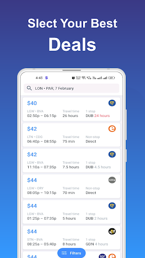 Flight Booking App- TripBalaji ekran görüntüsü