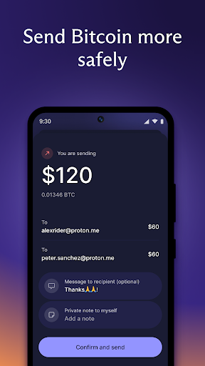 Proton Wallet: Secure Bitcoin ekran görüntüsü