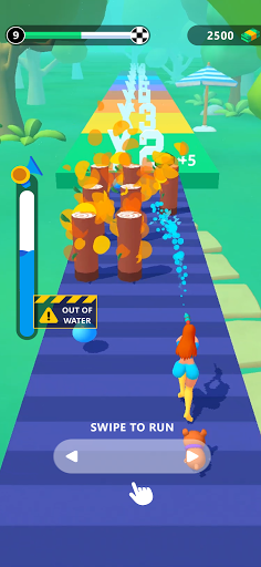 Squirt Gun Girl: Garden Runner ekran görüntüsü