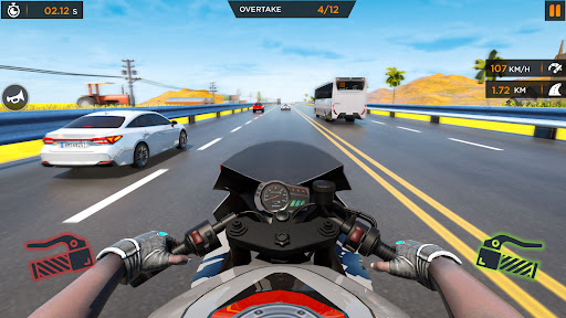 Traffic Rider Moto Bike Racing ekran görüntüsü