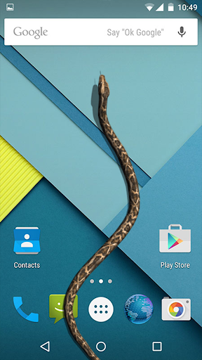 Snake On Screen Hissing Joke ekran görüntüsü