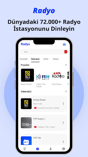 Podcast & Canlı Radyo FM Dinle ekran görüntüsü