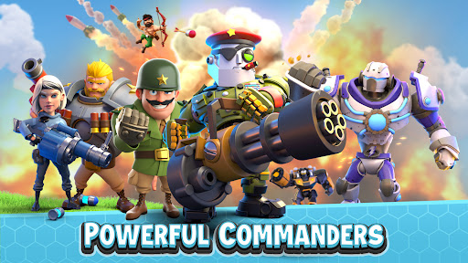 Rebel Bots: Epic War PvP RTS ekran görüntüsü