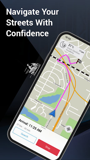 Garmin StreetCross ekran görüntüsü