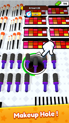 Make Up Hole : Makeover game ekran görüntüsü