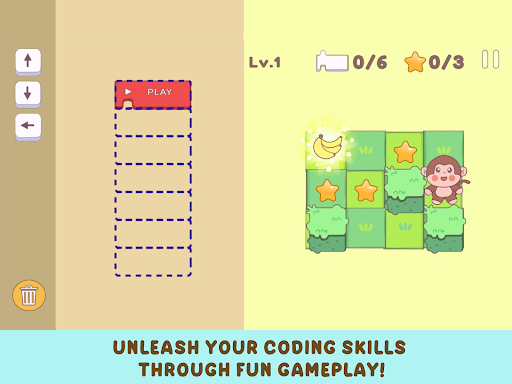 Code Monkey Junior Coding Game ekran görüntüsü
