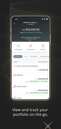 DBS digibank - wealth ekran görüntüsü