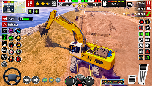 US Road Construction Game 3d ekran görüntüsü