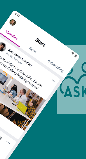 ASKME - Unser Social Intranet ekran görüntüsü