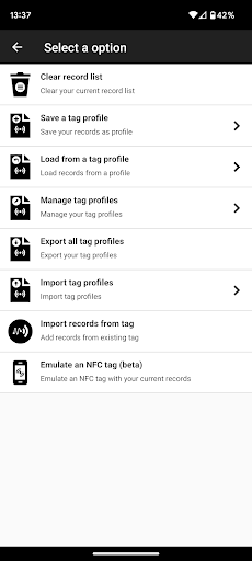 NFC Tools - Pro Edition ekran görüntüsü
