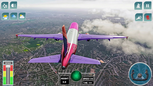 Airplane Flight Game Offline ekran görüntüsü