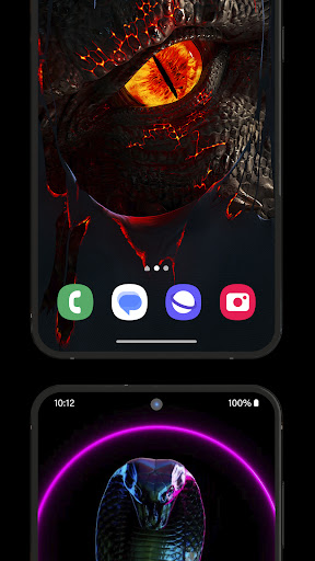 Dragon Snake Wallpaper 3D 4K ekran görüntüsü