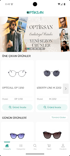 Optiksan ekran görüntüsü