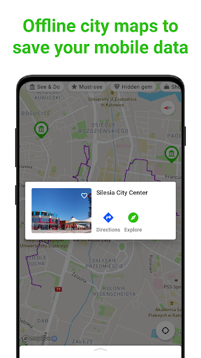 Katowice Tour Guide:SmartGuide ekran görüntüsü