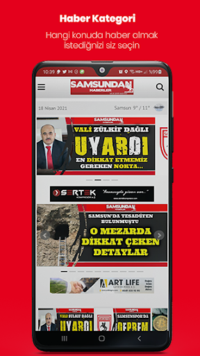 Samsundan Haberler ekran görüntüsü