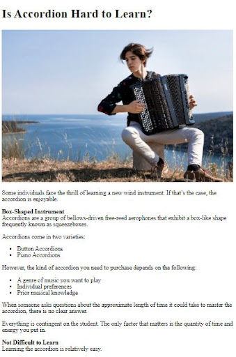 How to Play Accordion ekran görüntüsü