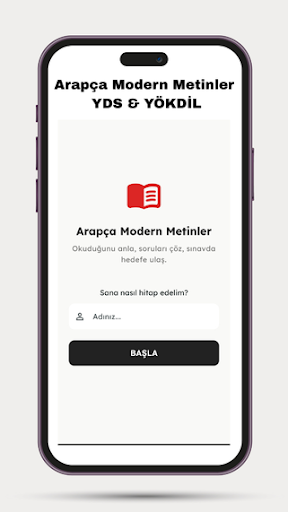 Arapça Modern Metinler: YDS ekran görüntüsü