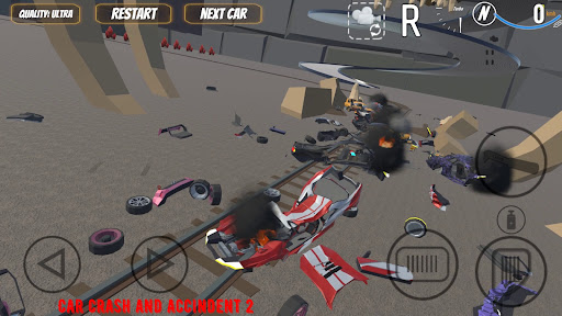 Car Crash And Accident 2 ekran görüntüsü