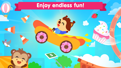 Car games for kids & toddler ekran görüntüsü