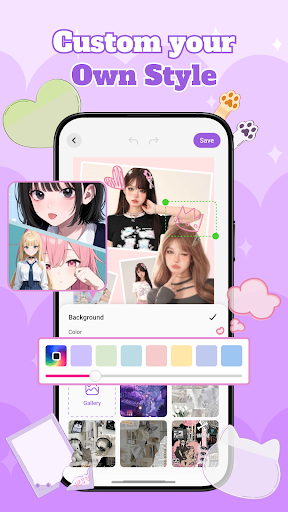 DIY Wallpaper - Collage Editor ekran görüntüsü