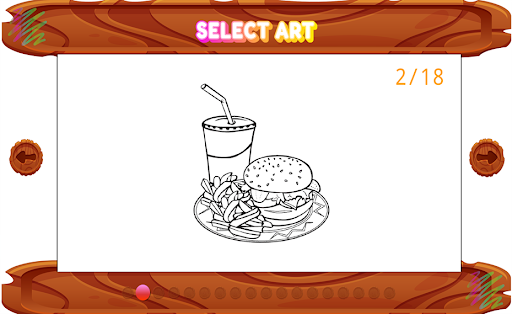 Tasty Art Make Game ekran görüntüsü