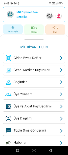 Mil Diyanet Sen ekran görüntüsü