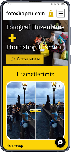 Fotoshopcu: Fotoğraf Düzenleme ekran görüntüsü