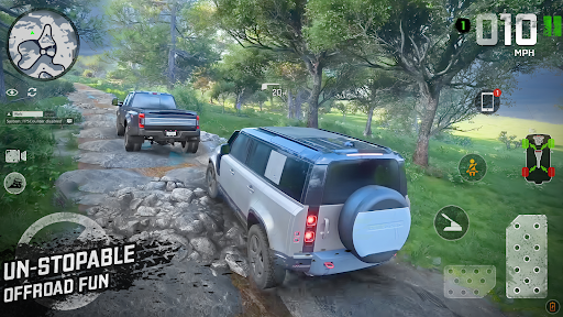 4x4 Jeep Driving Sim Game 3D ekran görüntüsü