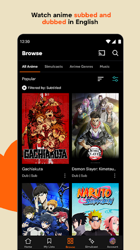 Crunchyroll: Anime Streaming ekran görüntüsü