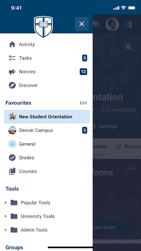 CCU Connect ekran görüntüsü