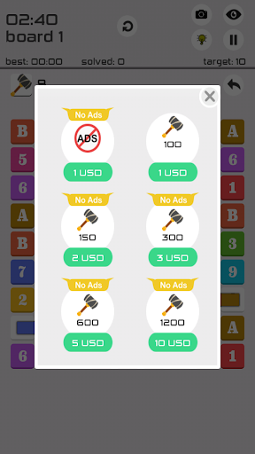 Number Match Puzzle : Purge ekran görüntüsü