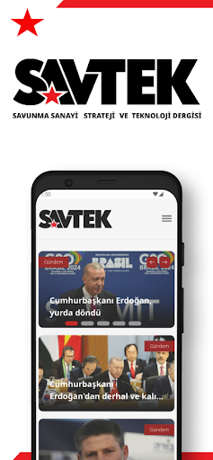 SAVTEK Dergi ekran görüntüsü