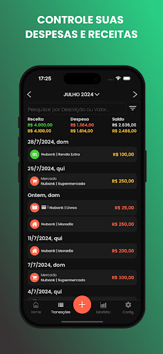 Flynow - Finanças Pessoais ekran görüntüsü