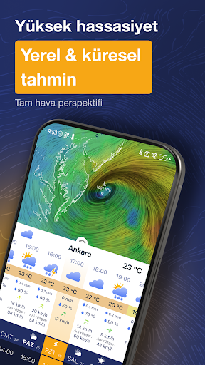 Ventusky: Hava durumu ekran görüntüsü
