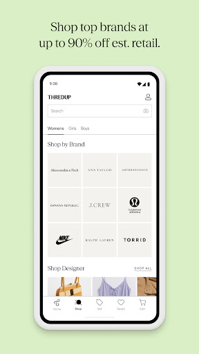 ThredUP: Online Thrift Store ekran görüntüsü