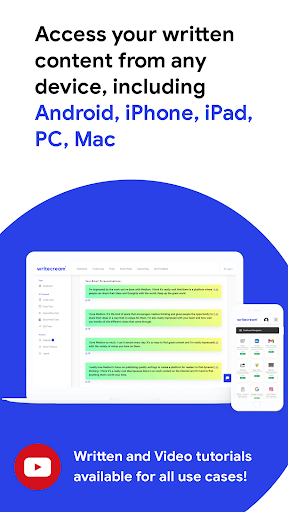 Writecream - AI Content Writer ekran görüntüsü