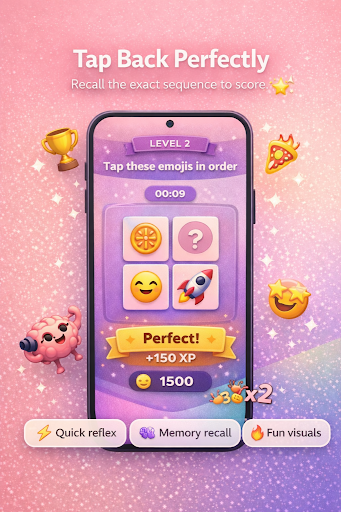 Memory Boost - Emoji Game ekran görüntüsü