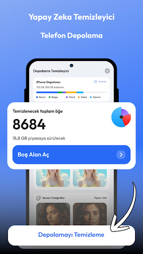 Clean Up Phone Storage Cleaner ekran görüntüsü