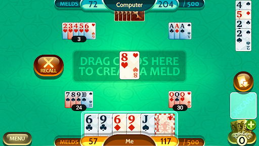 Çevrimdış Rummy 500Kart Ustası ekran görüntüsü
