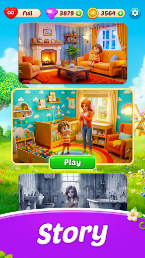 Matching Story - Puzzle Games ekran görüntüsü
