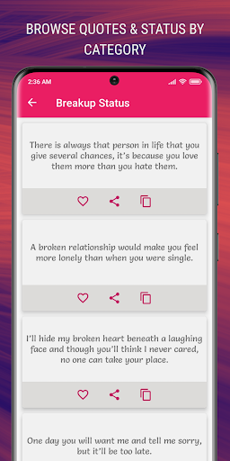 Quotes & Status -Status Quotes ekran görüntüsü