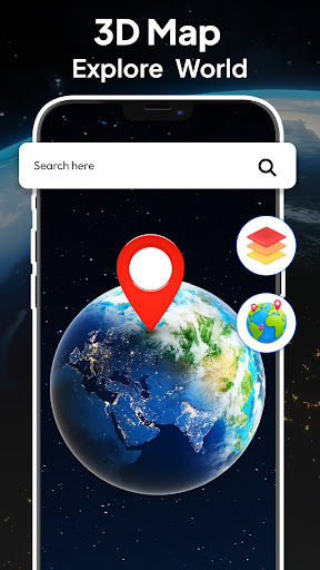Earth Map 3D ekran görüntüsü